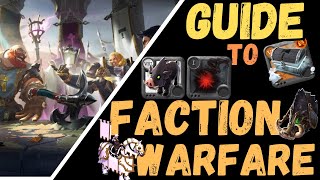 GETTING STARTED w Faction Warfare  Rewards Tokens amp Activities  Albion Online [upl. by Gniliem]