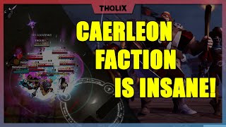 Caerleon Faction Fighting  Tank POV  Camlann  Albion Online [upl. by Saretta]