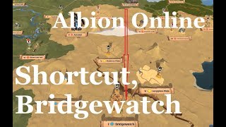 Albion Online  Caerleon to Bridgewatch fast almost safely [upl. by Allard]