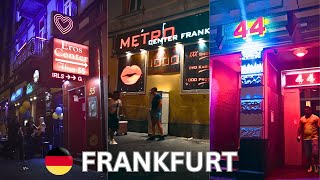 🇩🇪 FRANKFURT RED LIGHT DISTRICT 2023 [upl. by Baumbaugh]