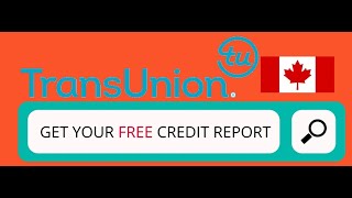 Get your CREDIT REPORT for FREE from TransUnion [upl. by Ellasal]