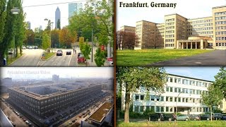 Frankfurt Germany US PX Area Kennedy Kaserne CPO and the Abrams Building [upl. by Rilda]